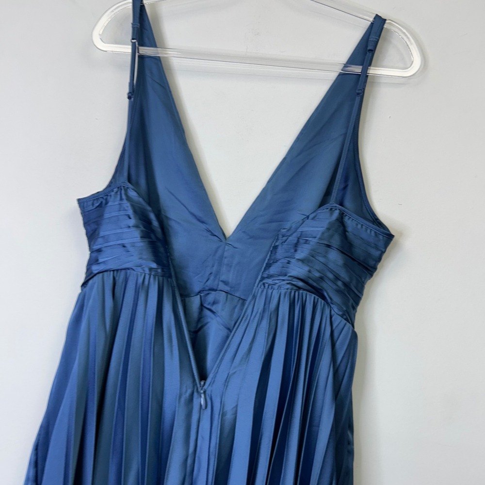 Abercrombie Fitch Giselle Pleated Mini Dress Women's Medium Cocktail Going Out - Picture 11 of 11